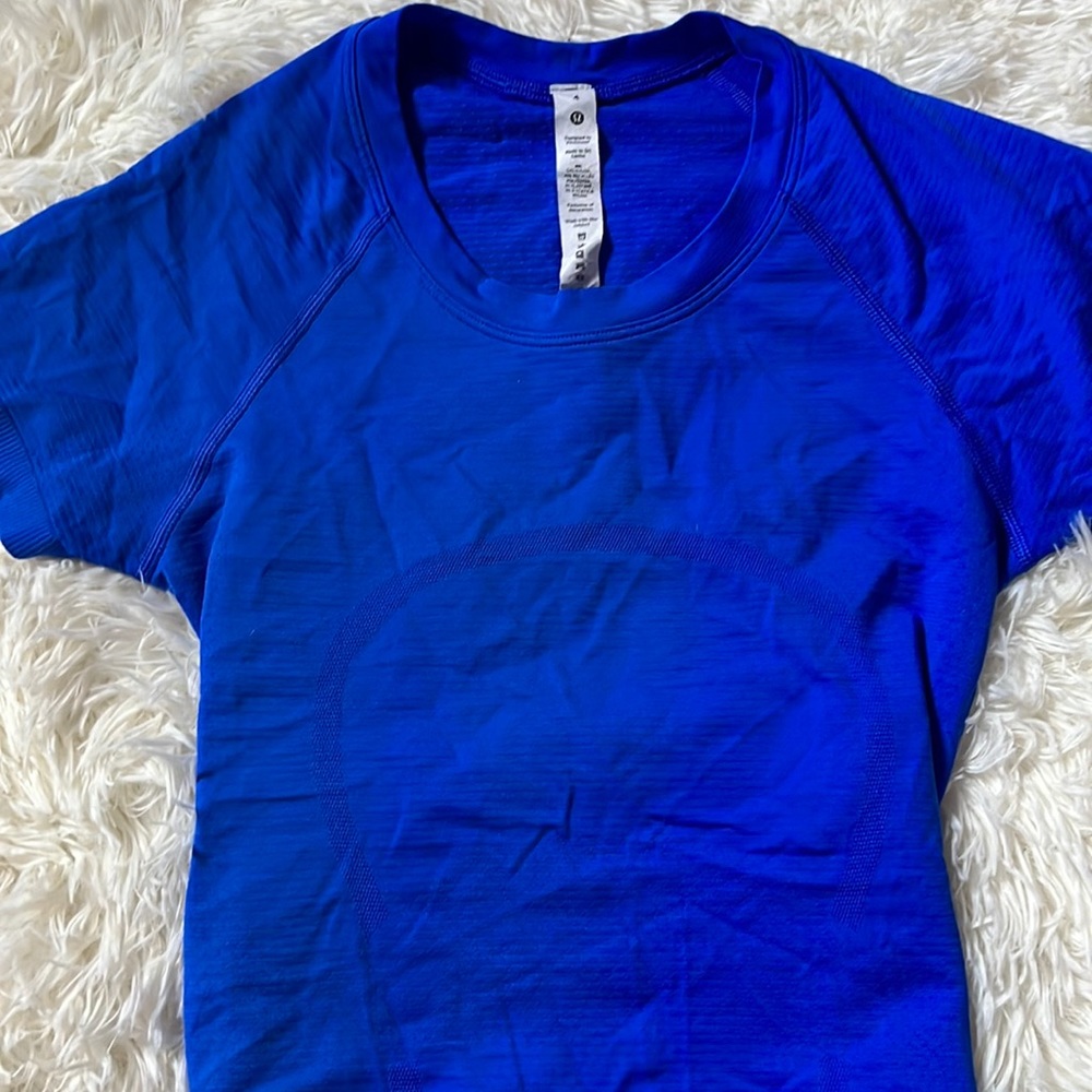 Lululemon SUPER RARE blazer blue tone swiftly tech